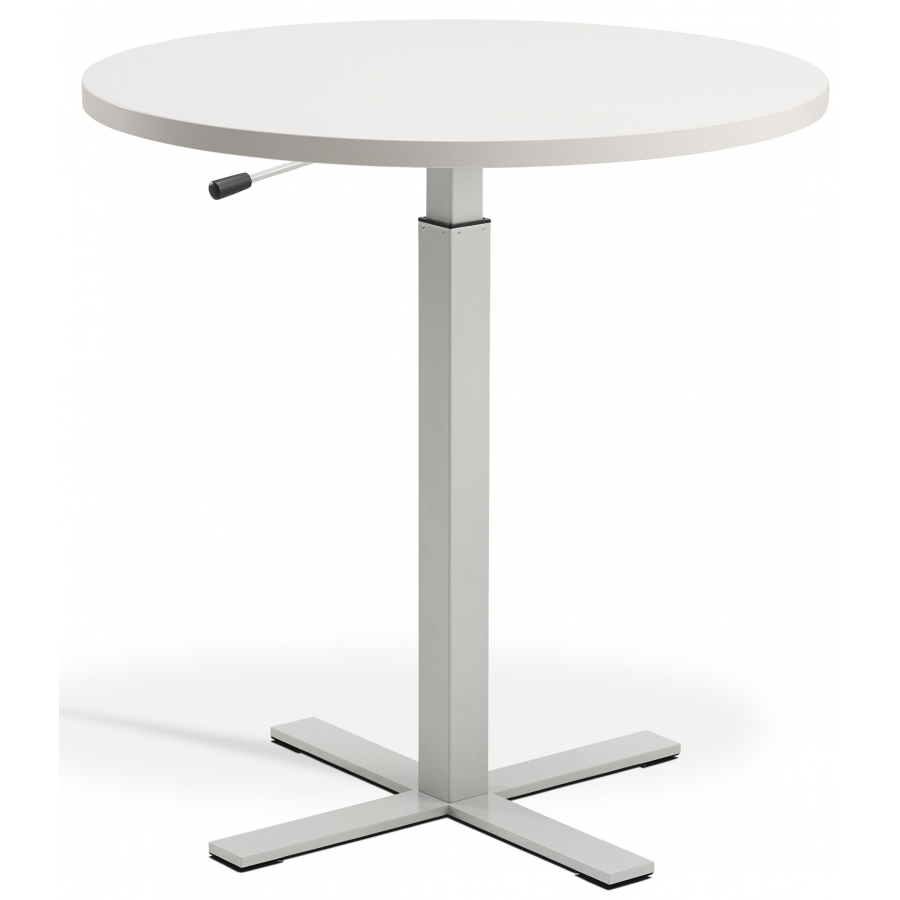 Boost Gas Lift Single Leg Table for Round Tops